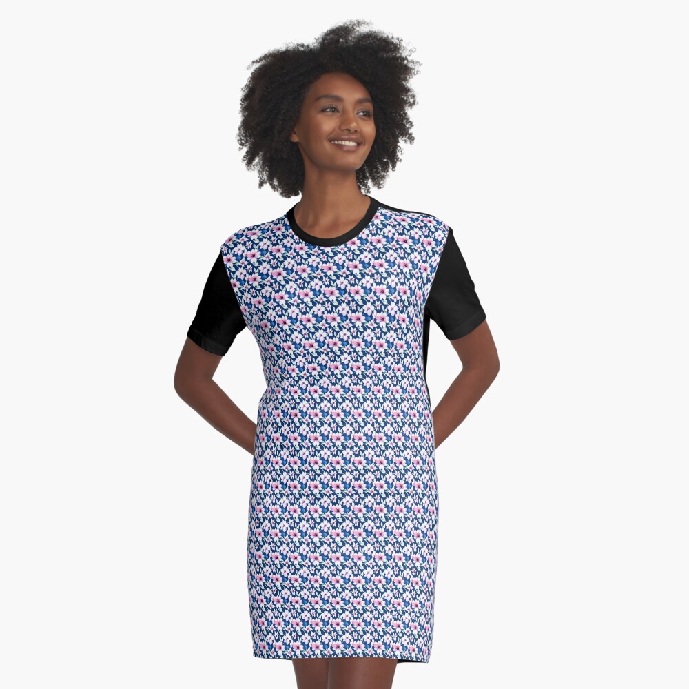 Item preview, Graphic T-Shirt Dress designed and sold by patternsforp.