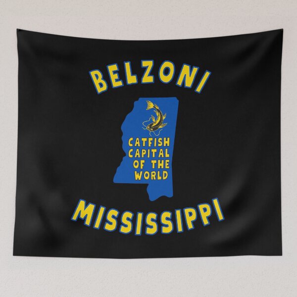 Item preview, Belzoni Mississippi Catfish Capital Of The World  designed and sold by MojaveTradePost.