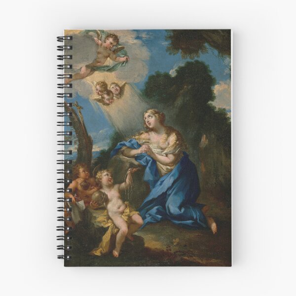 Item preview, Penitent Magdalene | Michele Rocca | 1698 Baroque Biblical Art designed and sold by CJET.