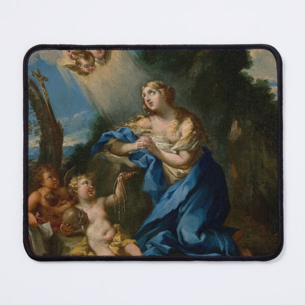 Item preview, Penitent Magdalene | Michele Rocca | 1698 Baroque Biblical Art designed and sold by CJET.