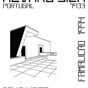 Artwork thumbnail, Alvaro Siza 1 - Line by TAAIDesign