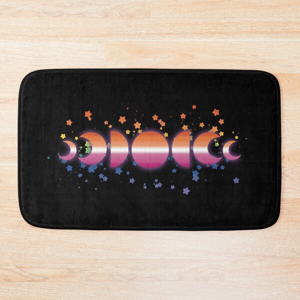 Item preview, Lesbian Pride Moonphases And Stars designed and sold by JMDesignHouse.