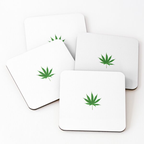 Item preview, A GREEN CANNABIS LEAF. designed and sold by coffeeflavour.