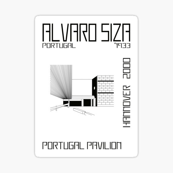 Alvaro Siza 2 - Line Sticker