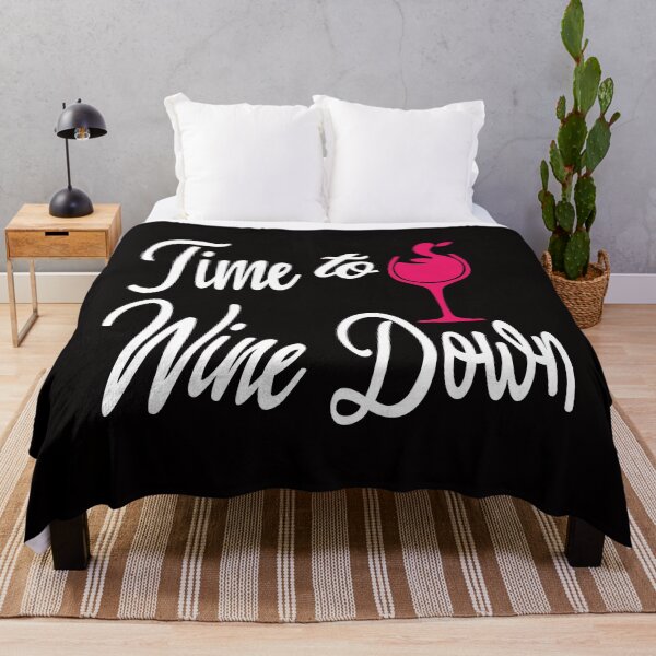 Item preview, Time to Wine Down, by DAM Creative, designed and sold by DAM Creative ⭐⭐⭐⭐⭐.
