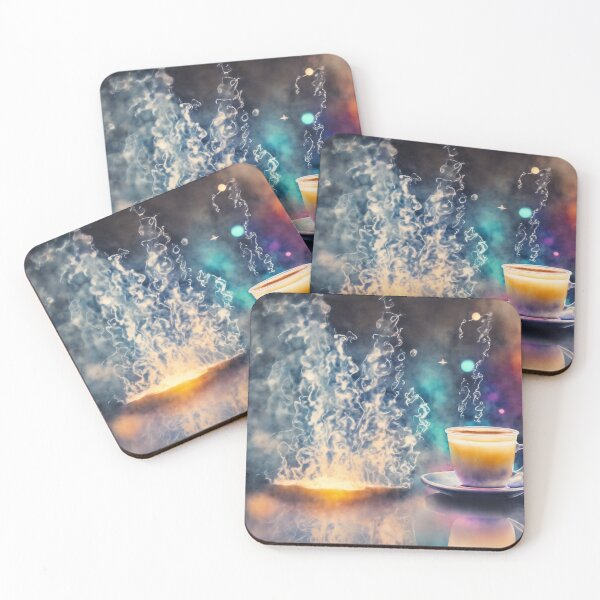Artikelvorschau, Enchanting Latte Delights: A Neon Watercolour Journey entworfen und verkauft von RedArtG09.