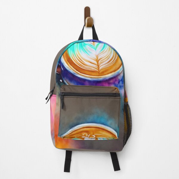 Artikelvorschau, Whimsical Latte Magic: Intricate Designs in Neon Watercolours entworfen und verkauft von RedArtG09.