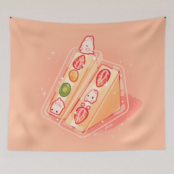 Item preview, Bunny Fruit Sandwich  designed and sold by veraphina.