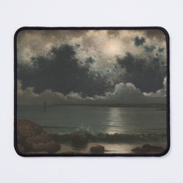 Item preview, Point Judith, Rhode Island | Martin Johnson Heade | 1868 Seascape Art designed and sold by CJET.
