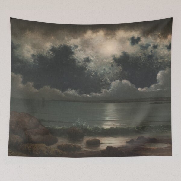 Item preview, Point Judith, Rhode Island | Martin Johnson Heade | 1868 Seascape Art designed and sold by CJET.