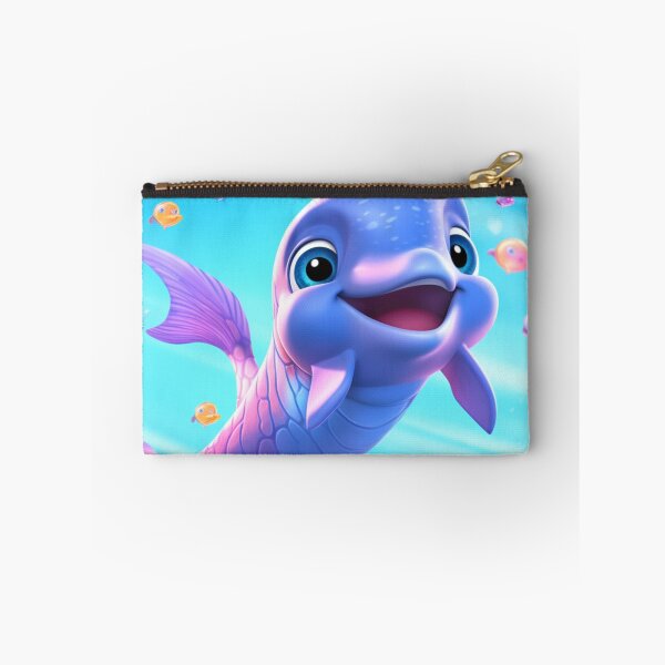 Item preview,  little baby dolphin in the depths of the blue sea designed and sold by DigitalPixelize.
