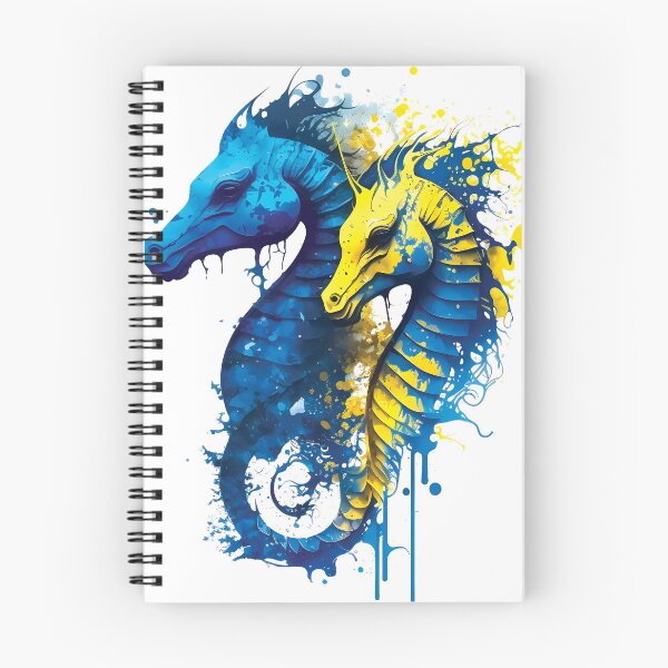 Item preview, Seahorses, Unique Shape designed and sold by MVDigitalArt.