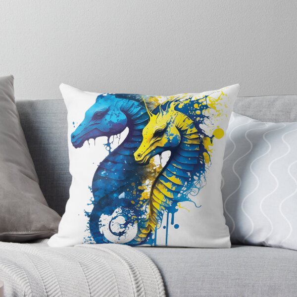 Item preview, Seahorses, Unique Shape designed and sold by MVDigitalArt.