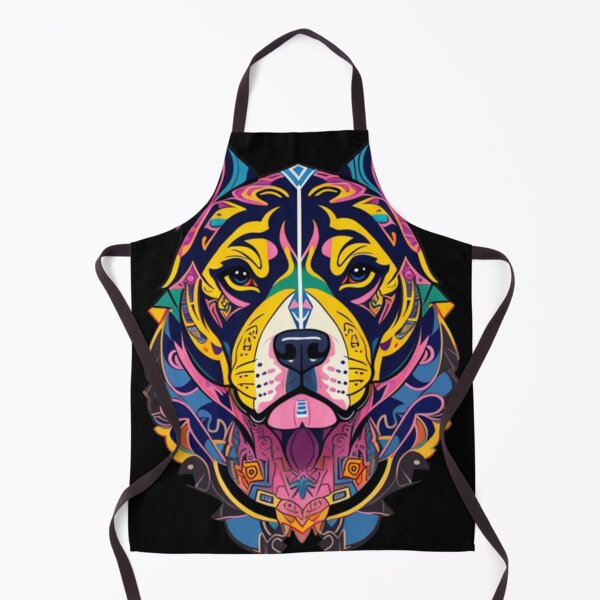 Item preview, Geometric - Colorful - Abstract - Pitbull - Digital Art Design designed and sold by TheHappyK.