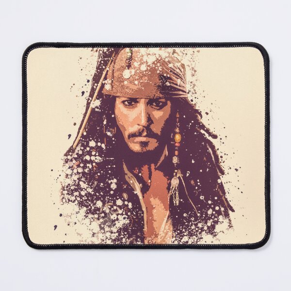 Item preview, Pirates of the Caribbean, Jack Sparrow splatter designed and sold by jpvoodoo.