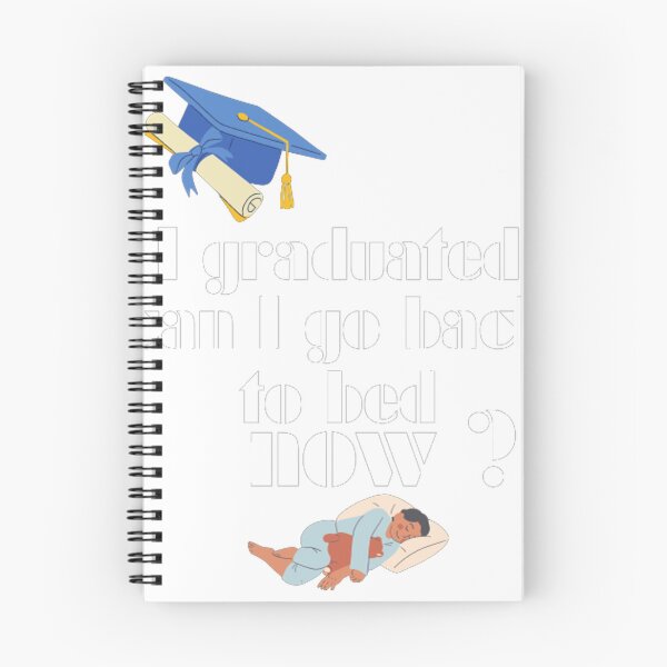 Item preview, I graduated can I go back to bed now ,funny graduated designed and sold by designreb.