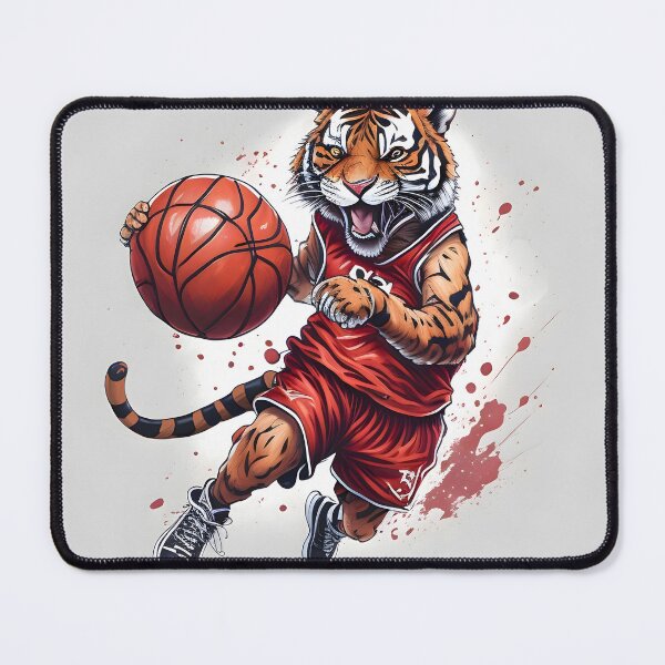 Item preview, Roar on the Court: Tiger Playing Basketball T-Shirt designed and sold by The Animal Stuff.