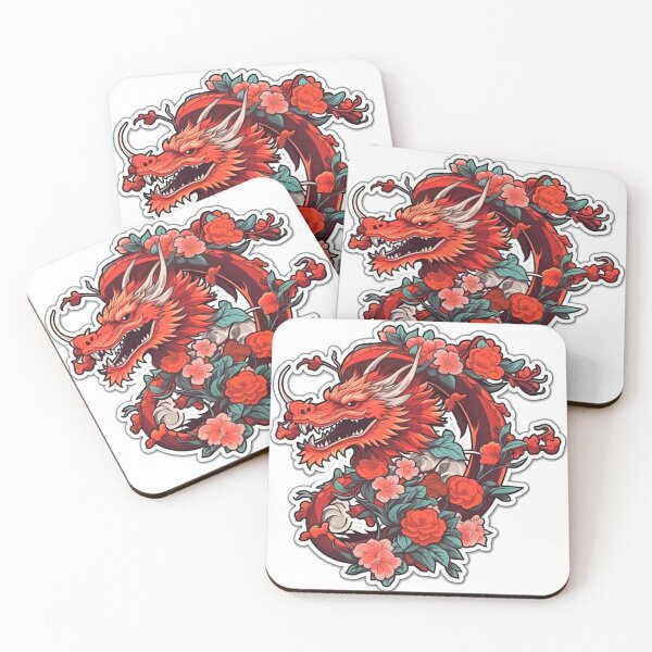 Item preview, Red Chinese Dragon designed and sold by rltv4.