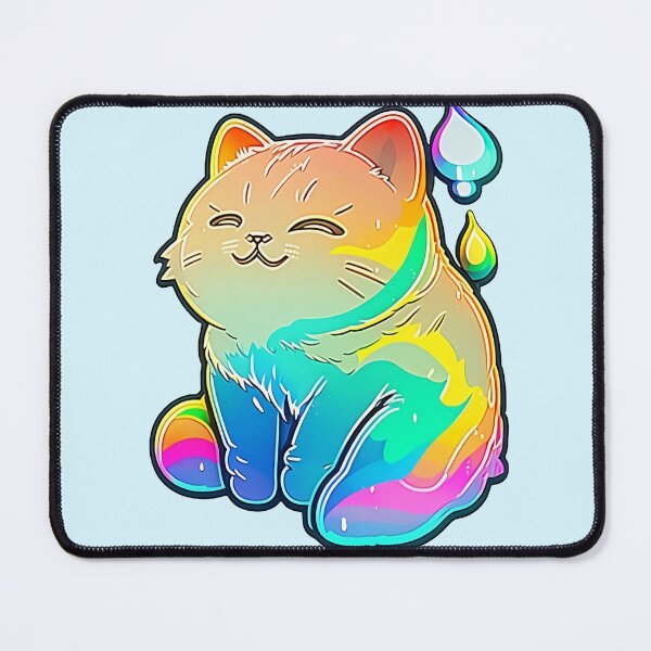 Item preview, Watercolor Cat designed and sold by RandomForestBot.