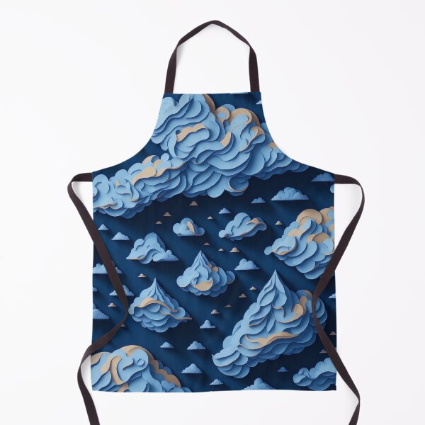 Item preview, Whimsical Clouds: An Intricate Quilled Paper Artwork for T-Shirt Design designed and sold by RedArtG09.