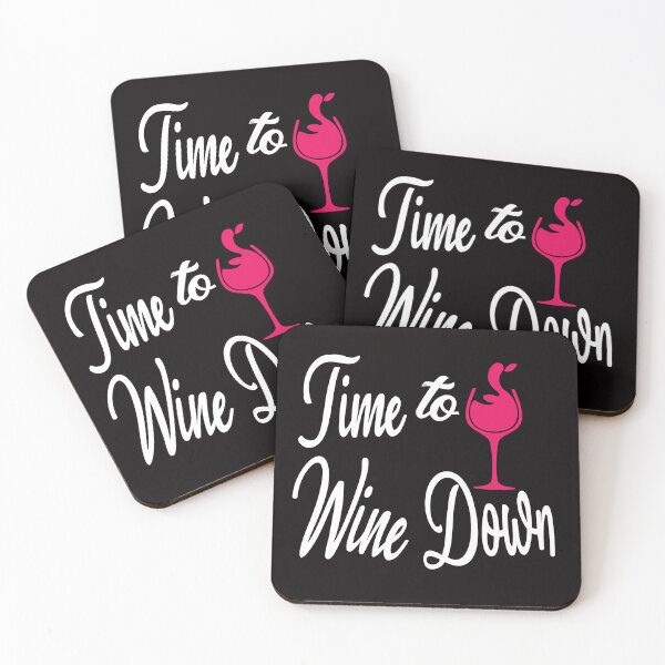 Item preview, Time to Wine Down, by DAM Creative, designed and sold by DAM Creative ⭐⭐⭐⭐⭐.
