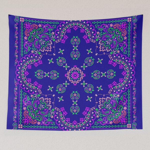Item preview, Traditional Indian Kashmiri Shawl Colorful Design designed and sold by deepakrode7.