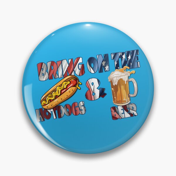 Artikelvorschau, Bringen Sie die Hotdogs und das Bier mit – lustiges patriotisches Shirt – 4. Juli entworfen und verkauft von Outdoor-Art.