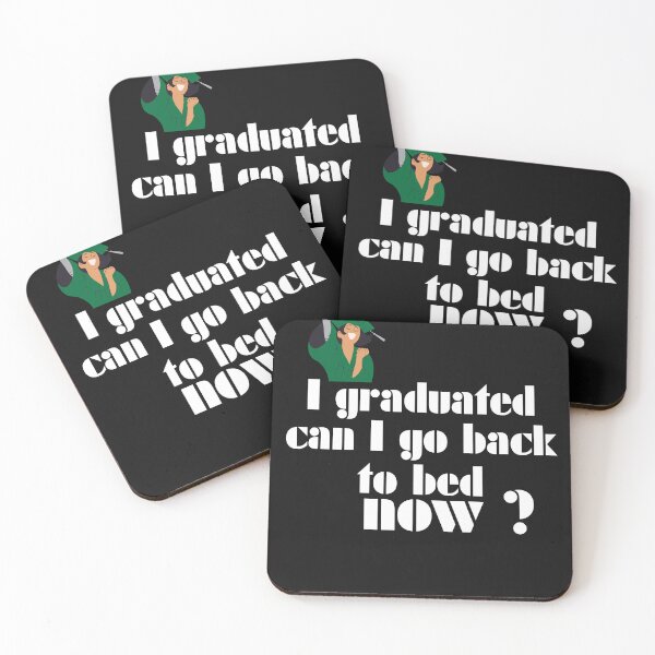 Item preview,  I graduated can I go back to bed now ,funny graduated designed and sold by designreb.