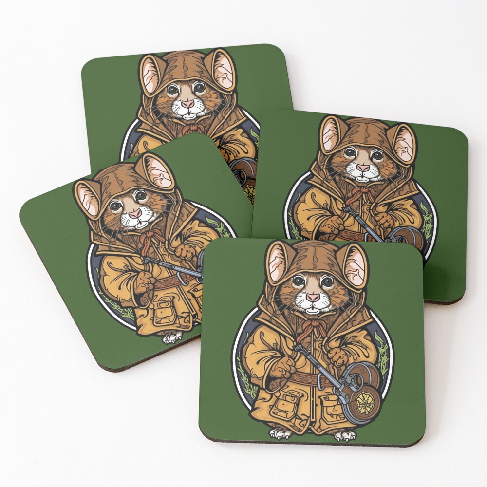 Item preview, Coasters (Set of 4) designed and sold by RandomForestBot.