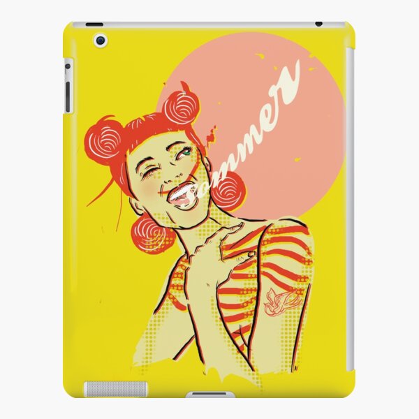 Sommermädchen iPad – Leichte Hülle