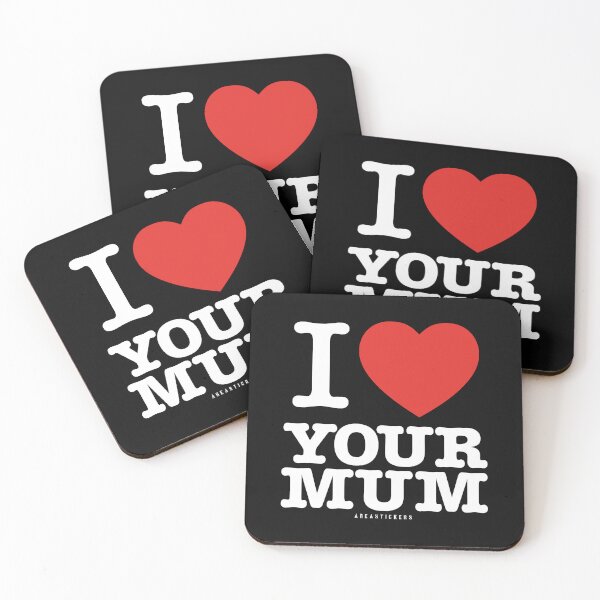 Item preview, I Love Your World - Black designed and sold by AreaStickers.