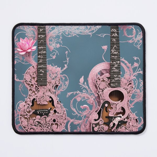 Item preview, The Enchanting Fusion: A Steampunk Guitar Adventure designed and sold by RedArtG09.