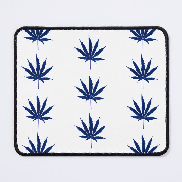 Item preview, A BLUE CANNABIS LEAF. designed and sold by coffeeflavour.