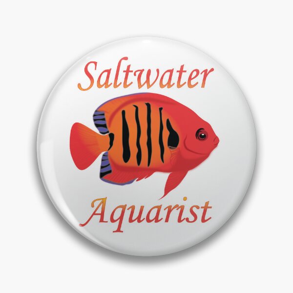 Item preview, Saltwater Aquarist-Flame angelfish designed and sold by Suresh de silva.