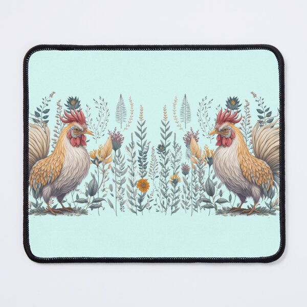 Item preview, Adorable Rooster - Wild Flowers designed and sold by AOCollections.