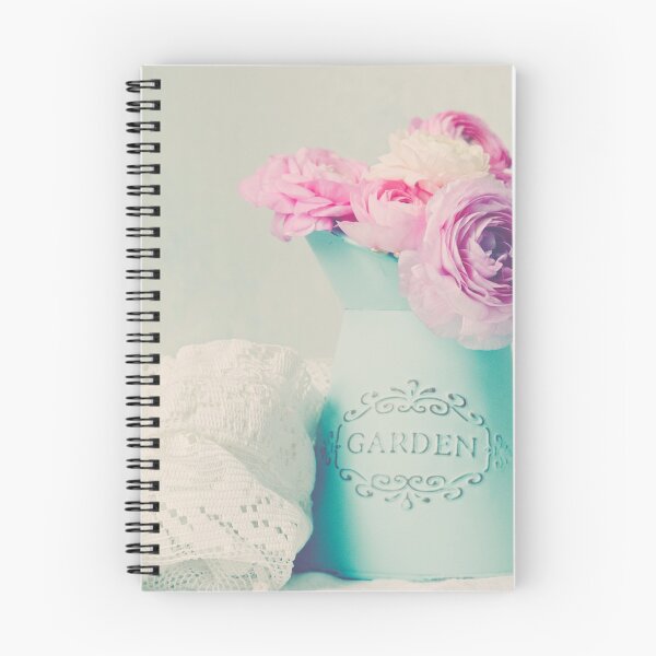 Item preview, Pink Ranunculus in Aqua Pitcher designed and sold by gingerfancy.