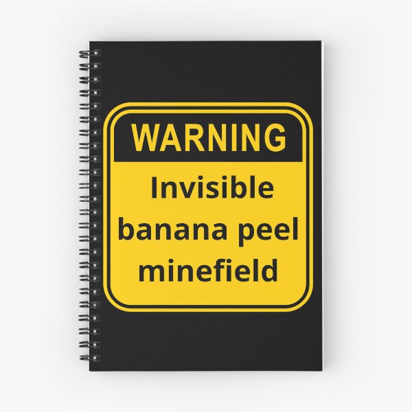 Item preview, Invisible Banana peel designed and sold by Inkdentity.
