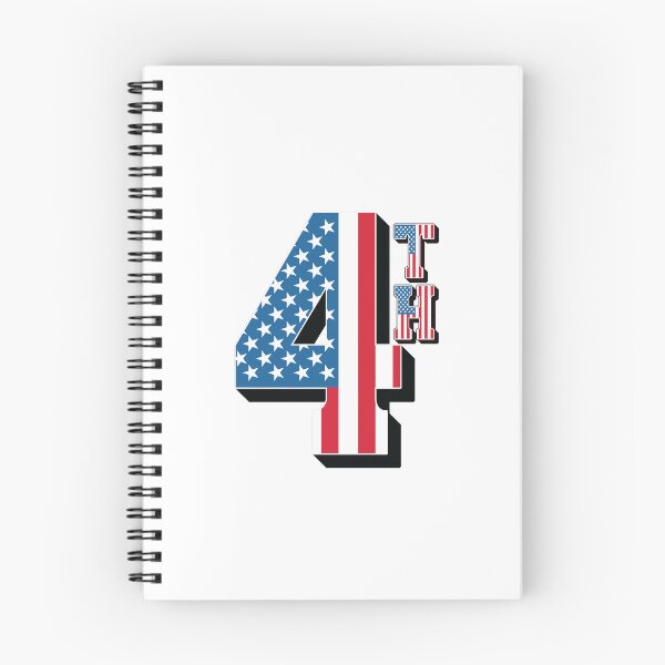 Item preview, 4th - American Flag Text  designed and sold by Whimsical  Thinker.