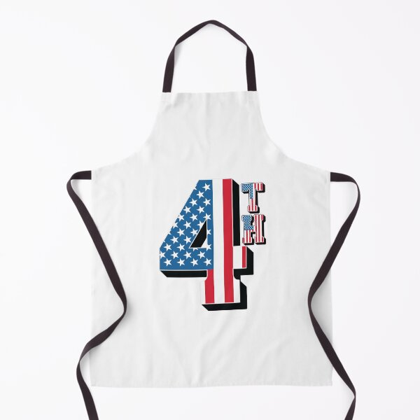 Item preview, 4th - American Flag Text  designed and sold by Whimsical  Thinker.