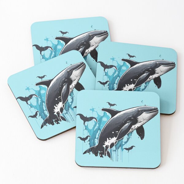 Item preview, Whales, Large Sea Animals, Awe-Inspiring Creatures designed and sold by MVDigitalArt.