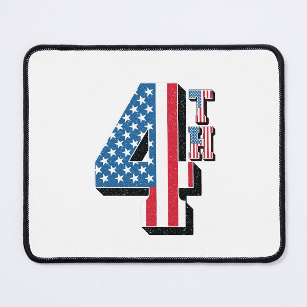 Item preview, Vintage 4th - American Flag Text designed and sold by Whimsical Thinker.