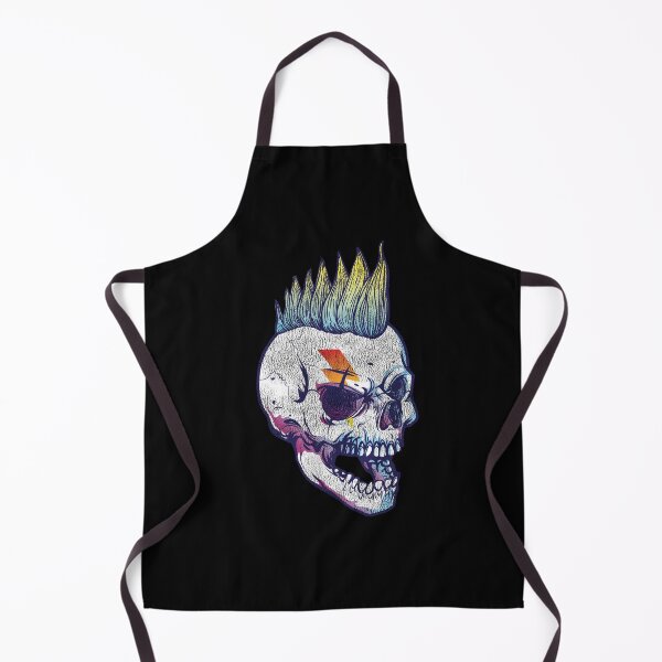 Item preview, Cracked punk rock skull for hardcore minds! designed and sold by paulo silveira.