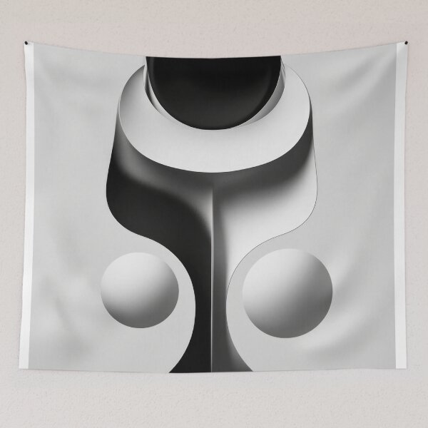 Item preview, Monochrome Edge: Modern Art Black and White Graphic Designs for Home Decor designed and sold by Rick Navarro.