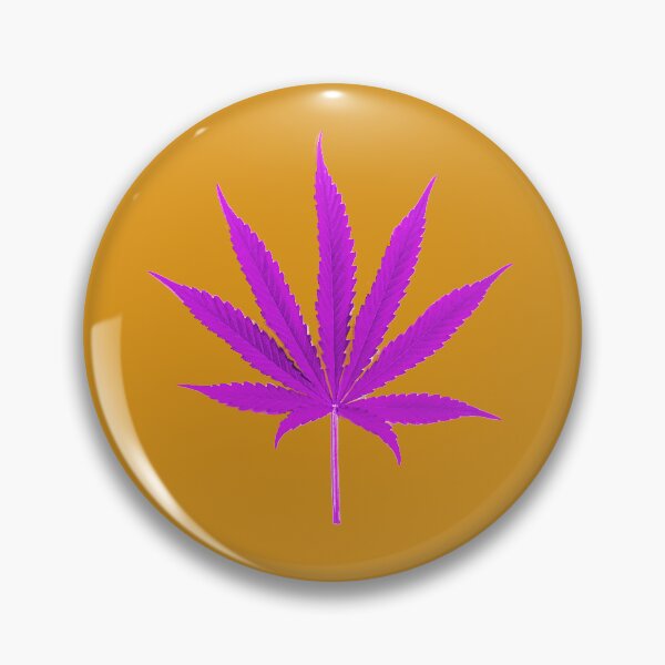 Item preview, A PURPLE CANNABIS LEAF. designed and sold by coffeeflavour.