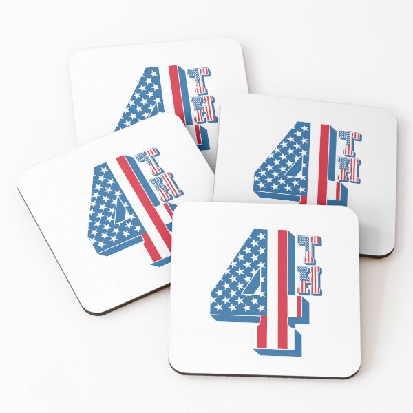 Item preview, American Flag - 4th Text designed and sold by Whimsical  Thinker.