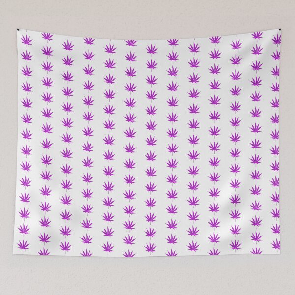 Item preview, A PURPLE CANNABIS LEAF. designed and sold by coffeeflavour.