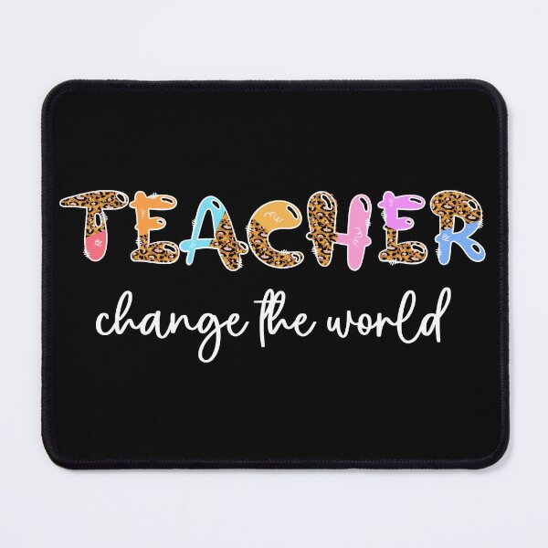 Item preview, Teacher Change The World designed and sold by FrescoDesign.