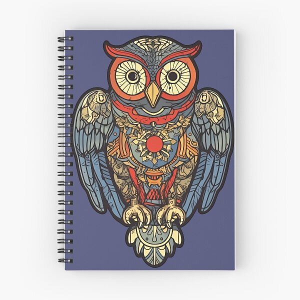 Item preview, Vintage Mechanical Owl designed and sold by RandomForestBot.