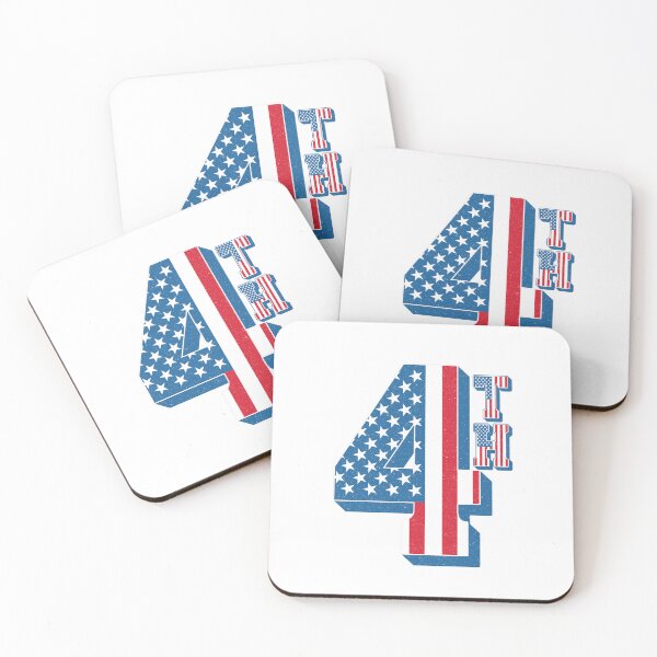 Item preview, Vintage American Flag - 4th Text designed and sold by Whimsical  Thinker.