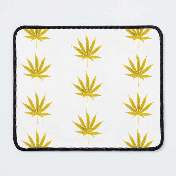 Item preview, A YELLOW CANNABIS LEAF. designed and sold by coffeeflavour.